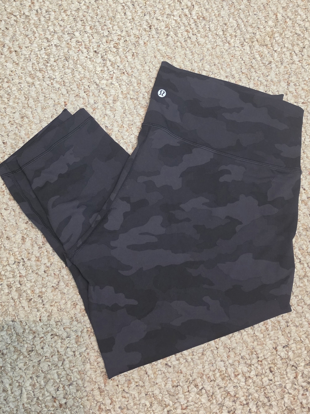NWOT Lululemon Align Leggings Size 20 Camo Blue Women's 22in inseam